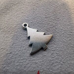 James Avery Silver Christmas Tree Pendant